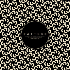Elegant simple abstract pattern template.