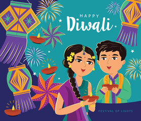 Happy Diwali Festival Of Lights