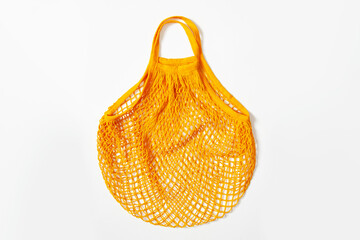 mesh grocery bag. Reusable bag. Vegetarianism, raw food diet, conscious consumption, grid. mesh bag...