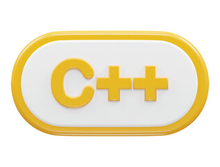 Fototapeta premium Html web icon 3d rendering vector transparent illustration