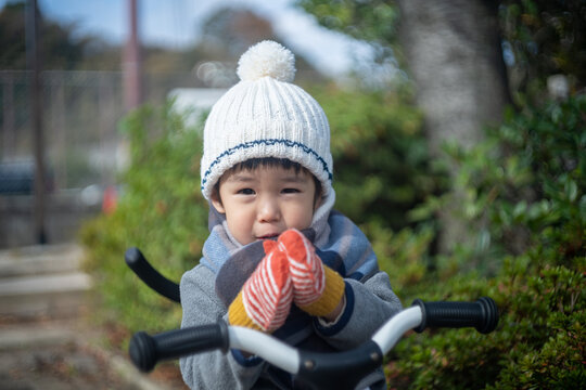 冬の子ども