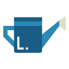 Watering flat icon style