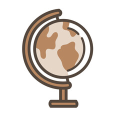 Stationery Icon Globe