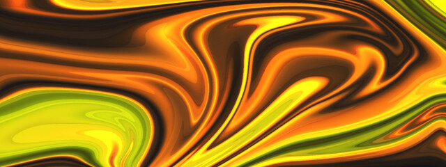 Abstract yellow and golden luxurious smooth shiny elegant golden silk and satin luxury cloth texture background.