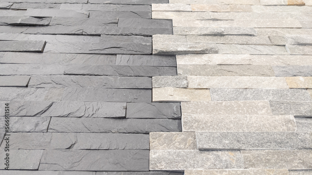 Canvas Prints tiled stone background in white and gray facing version wall grey granite horizontal