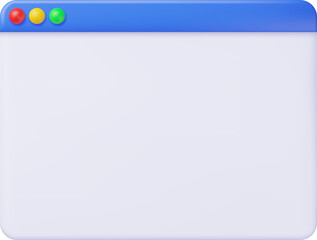 3D Browser Window