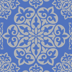 Background with Colorful Mandala Design