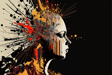 Patience Abstract Art (generative AI)