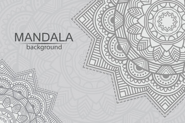 luxury ornamental mandala design background
