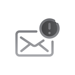 email two tone gradient icon