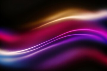 Gradient background, grainy texture, very colorful, yellow, red, blue, dark and bright, abstract waves