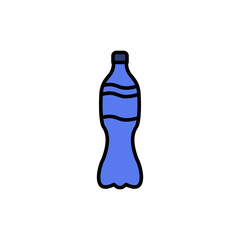 Plastic Bottle Icon vector design templates