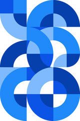 Obraz premium Half Circle Element