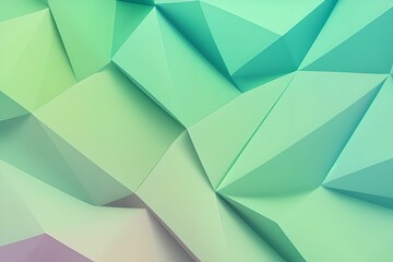 Abstract low poly wallpaper, made with generative ai