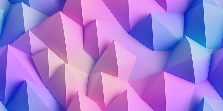 Abstract seamless texture, prefect tile, low poly wallpaper, made with generative ai