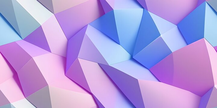 Abstract seamless texture, prefect tile, low poly wallpaper, made with generative ai