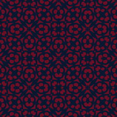 Abstract medley geometric pattern. A seamless background, vintage texture.	
