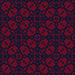 Abstract medley geometric pattern. A seamless background, vintage texture.	
