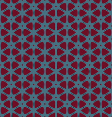 Abstract medley geometric pattern. A seamless background, vintage texture.	
