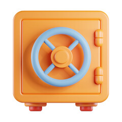 Safe box Money 3D Icon