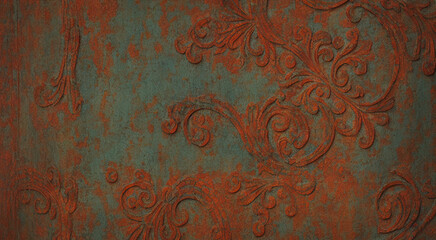 Ageless Art - Bronze and patina surface textures with intricate carving and detailing