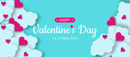 valentine's day background vector illustration. 