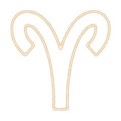 aries zodiac sign - obrazy, fototapety, plakaty