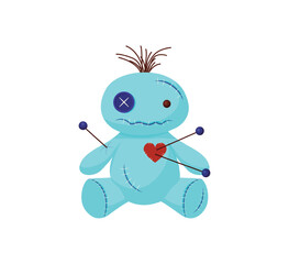 vodoo doll icon vodo evil doll