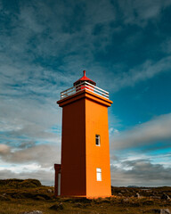 Icelandic coast light house
