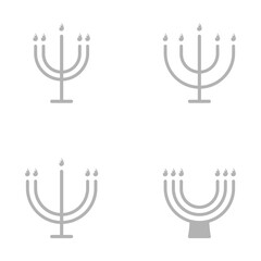 happy hanukkah concept, holiday, vector illustration