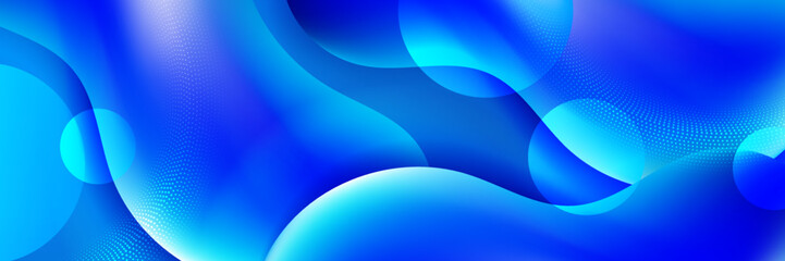 Fototapeta premium Stock vector illustration of technology futuristic circuit digital, 3d abstract sci-fi user interface concept with gradient dots and lines. artificial intelligence. abstract vector background.