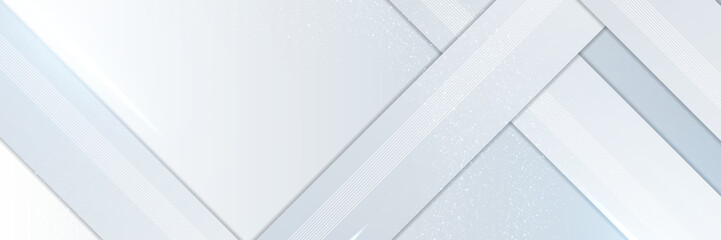 Minimal geometric background. Orange elements with dynamic technology gradient banner. Dynamic shapes composition. Vector illustration