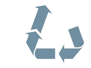 Recycling, upcycling, downcycling sign. Reusable waste. Sustainable lifestyle. Zero waste. Green living. Ethical consumerism. Recycle, upcycle, downcycle, icons. illustration, flat, clip art.