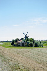 Fototapeta premium Windmühlen am Ijseemeer, Niederlande