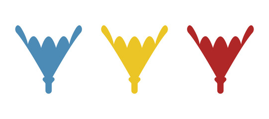 blacksmith's bellows icon, vector illustration