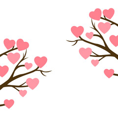 concept of love, valentine day, vector illustration