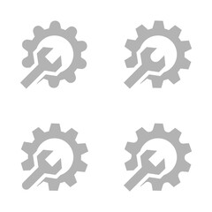 repair icon on a white background, vector illustration