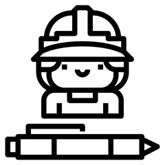 site project outline icon