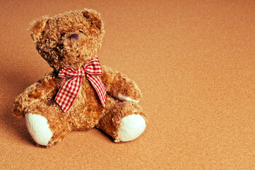 vintage stuffed Teddy bear toy