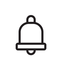 ベル　アイコン（線の太さ三種）
