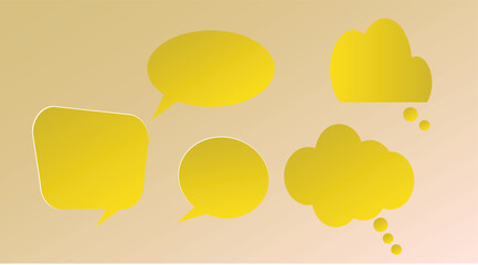 Speech Bubble, Bubble chat, Bubble text, Bubble Balloon