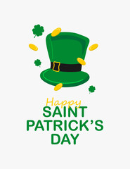 happy saint patrick day banner template