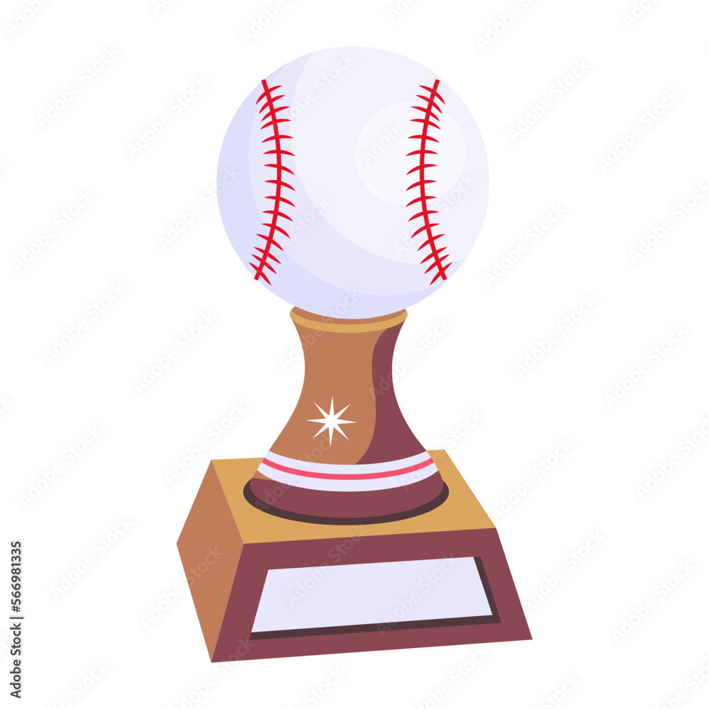 Sticker Ball Trophy