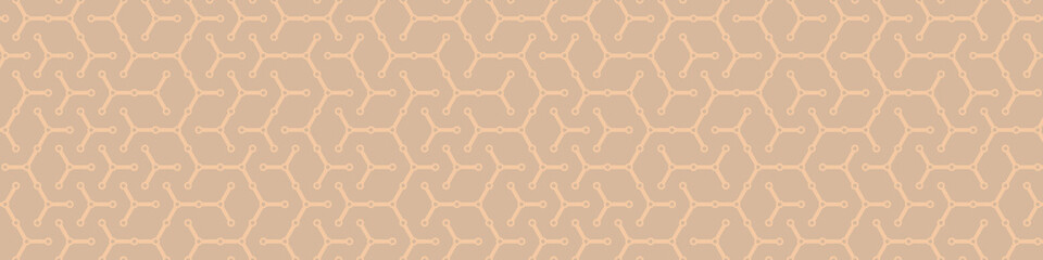  Hexagonal Maze pattern abstract illustration