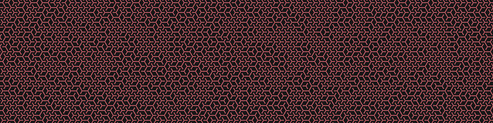  Hexagonal Maze pattern abstract illustration