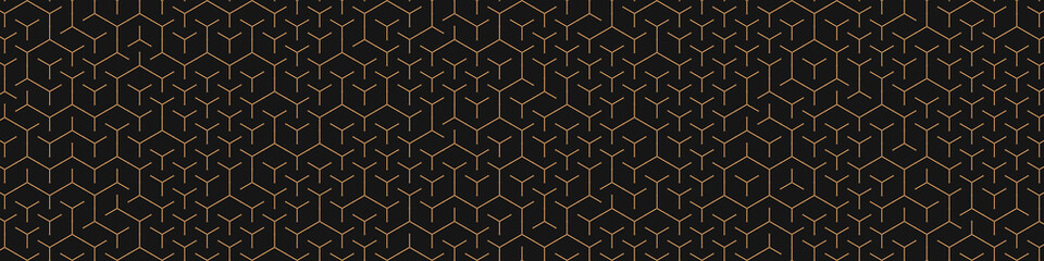  Hexagonal Maze pattern abstract illustration