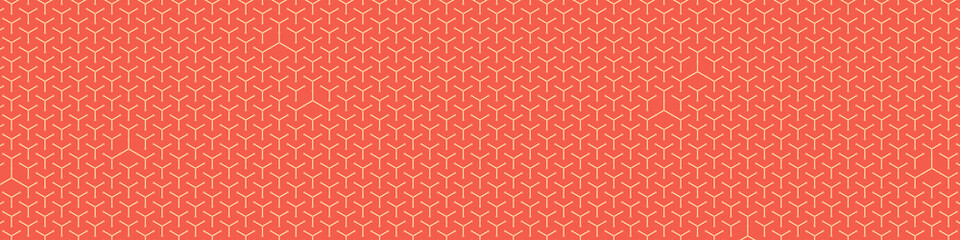  Hexagonal Maze pattern abstract illustration