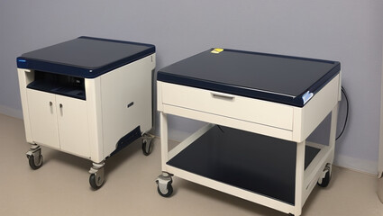 Hospital Tables, Instruments, Beds, Interiors, Devices