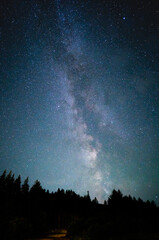 Fototapeta na wymiar Milky way, Snowdonia