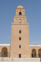 Fototapeta na wymiar Great Mosque of Sidi Ukba, Kairouan, Tunisia